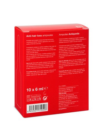 Interapothek Ampollas Anticaída 10 x 6 ml