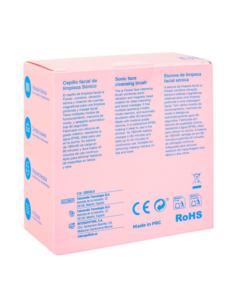 Interapothek Cepillo Limpiador Facial Sónico