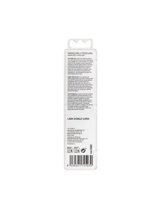 Interapothek Lima de Uñas Doble Cara