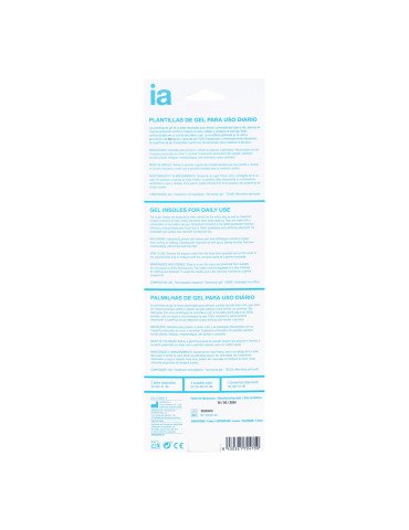 Interapothek Plantillas de Gel Uso Diario Talla 41-46
