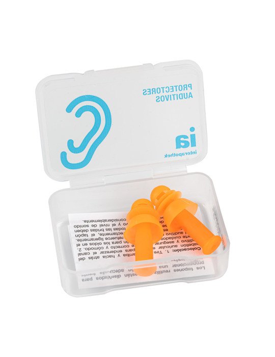 Interapothek Tapones para los Oídos de Silicona 2 unidades