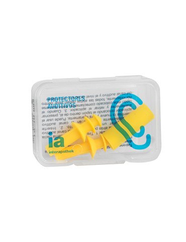 Interapothek Tapones para los Oídos de Silicona Infantil 2 unidades