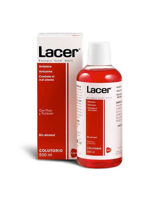 Lacer Colutorio con Flúor 500 ml