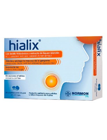 Hialix 24 Pastillas para Chupar