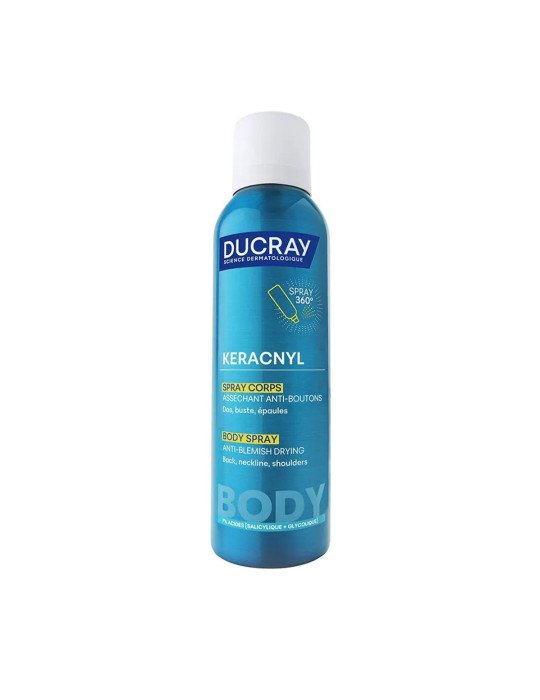 Ducray Keracnyl Spray Corporal Secante Antigranos
