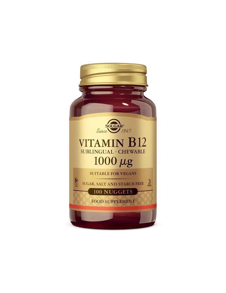 Solgar Vitamina B12 1000 mcg 100 Comprimidos