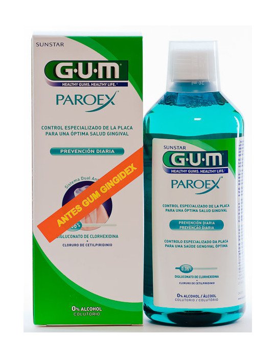 GUM Paroex Prevención Colutorio 500 ml