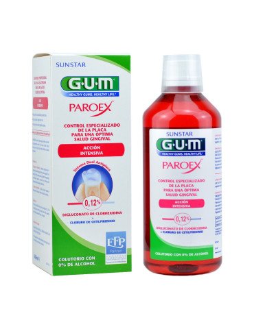 GUM Paroex Tratamiento Colutorio 500 ml