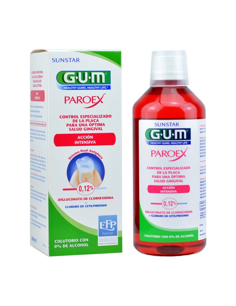 GUM Paroex Tratamiento Colutorio 500 ml