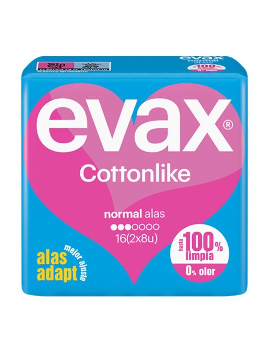 Evax Cottonlike Compresas Normal