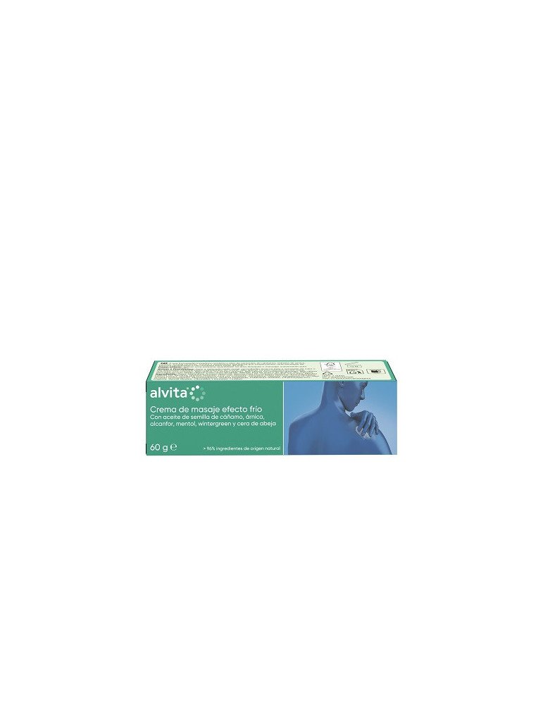 Alvita Crema de Masaje Efecto Frío 60 g