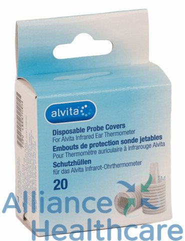 Alvita Fundas Desechables para Termómetro de Oído