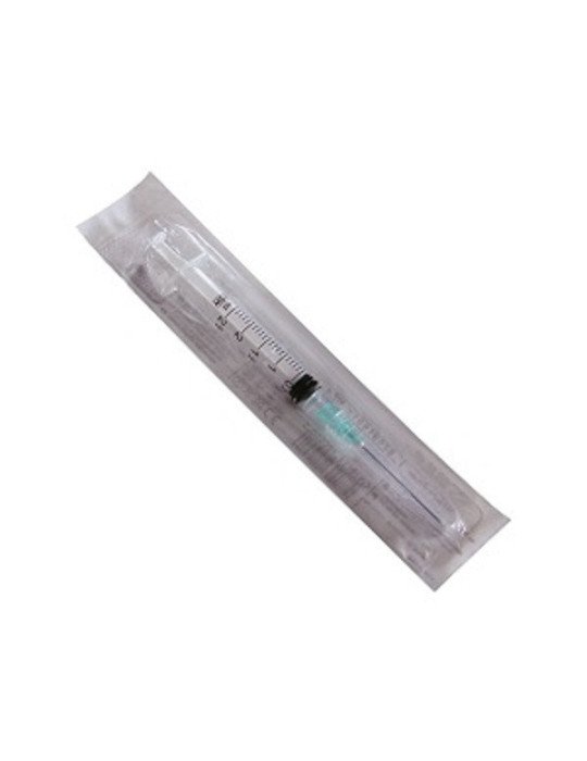 Alvita Jeringa Estéril con Aguja 2,5 ml 21G
