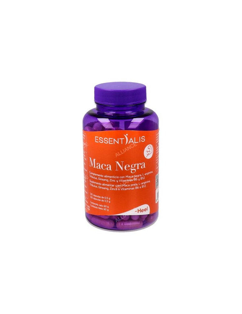 Essentialis Maca Negra 120 Cápsulas