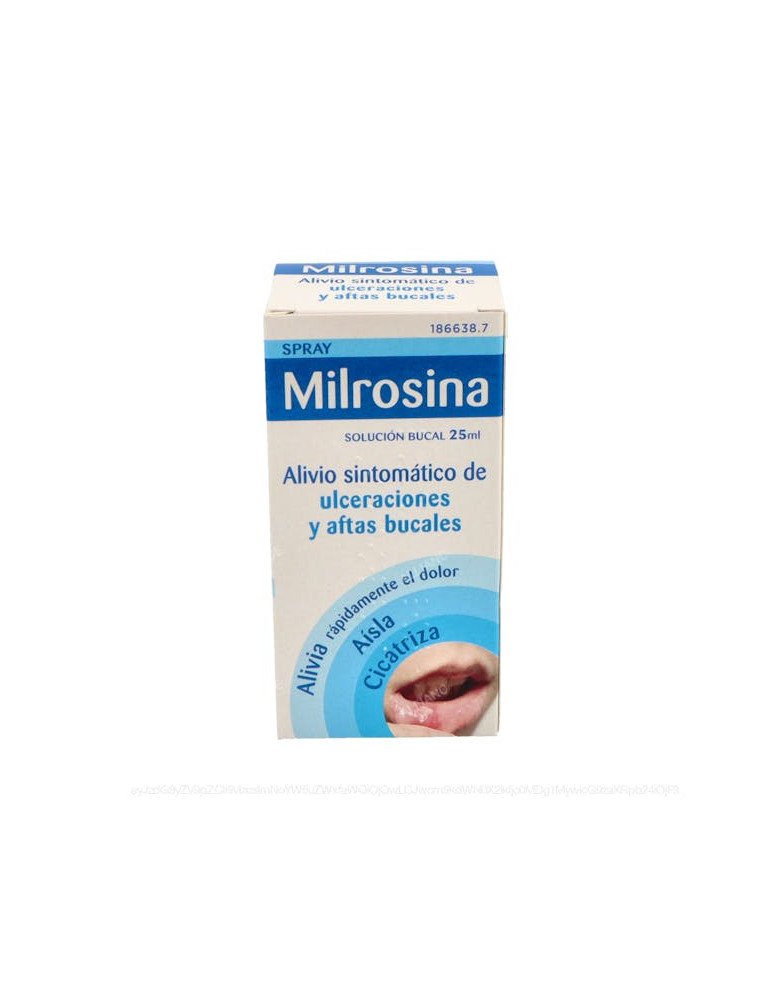 Milrosina Spray Solución Bucal 25 ml
