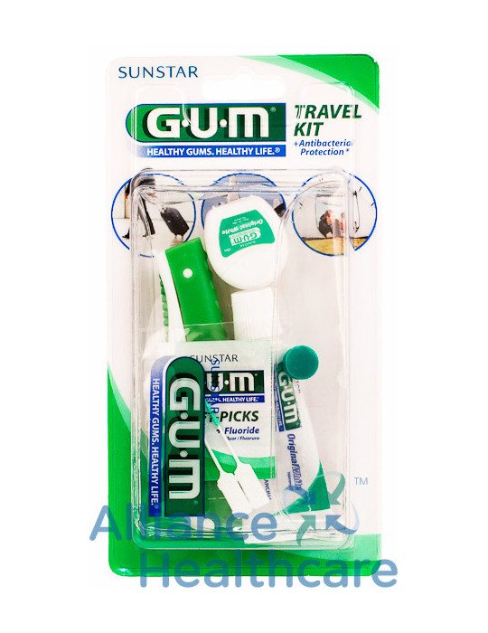 GUM 156 Kit de Viaje Pasta Dental