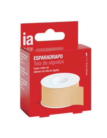 Interapothek Esparadrapo de Tela de Algodón
