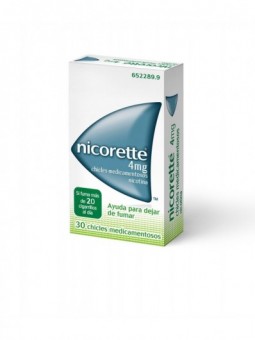 Nicorette 4 Mg Chicles...