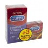 DUREX SENSITIVO CONTACTO TOTAL+ DUREX REAL FEEL12UDS + 3UDS