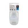 SUAVINEX TETINA FISIOLÓGICA SILICONA FLUJO M +3M 2UDS