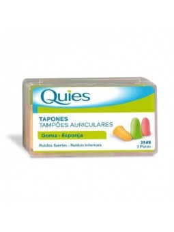 Tapon Espuma Quies 6 Un