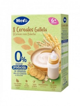 Hero 8 Cereales Galleta 340g