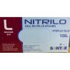 SANTEX GUANTES NITRILO SIN POLVO TALLA L 100UDS