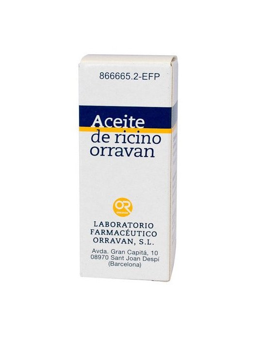 Aceite de Ricino Reig Jofre 1g/ml Liquido Oral, 1 Frasco de 25 ml