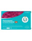 Paracetamol Stadapharm 1 g Comprimidos EFG, 10 Comprimidos