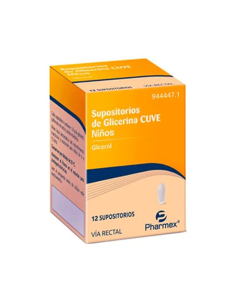 Supositorios de Glicerina Vilardell Niños, 12 Supositorios