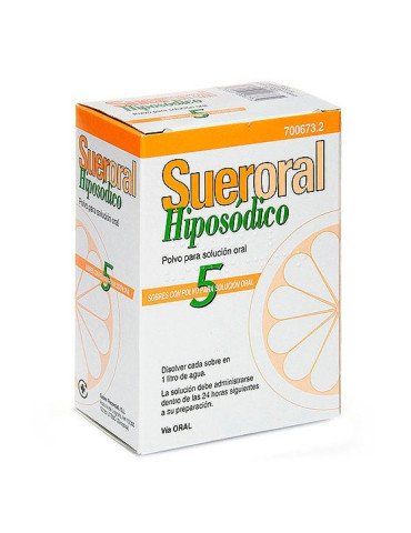 Sueroral Hiposodico, 5 Sobres