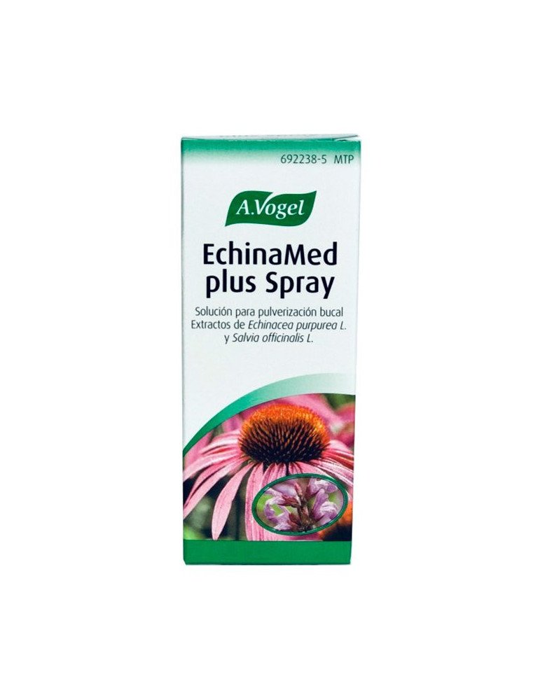 Echinamed Plus Spray Solucion para Pulverizacion Bucal, 1 Envase Pulverizador de 30 ml