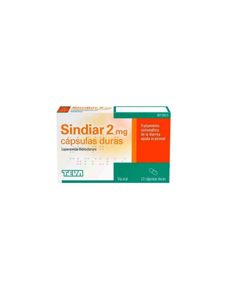 Sindiar 2 mg Capsulas Duras, 10 Cápsulas