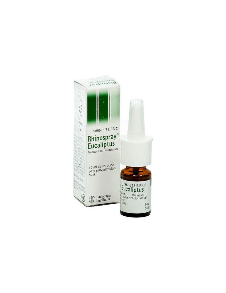 Rhinospray Eucaliptus 1,18 mg/ ml Solucion para Pulverizacion Nasal, 1 Envase Pulverizador de 10 ml