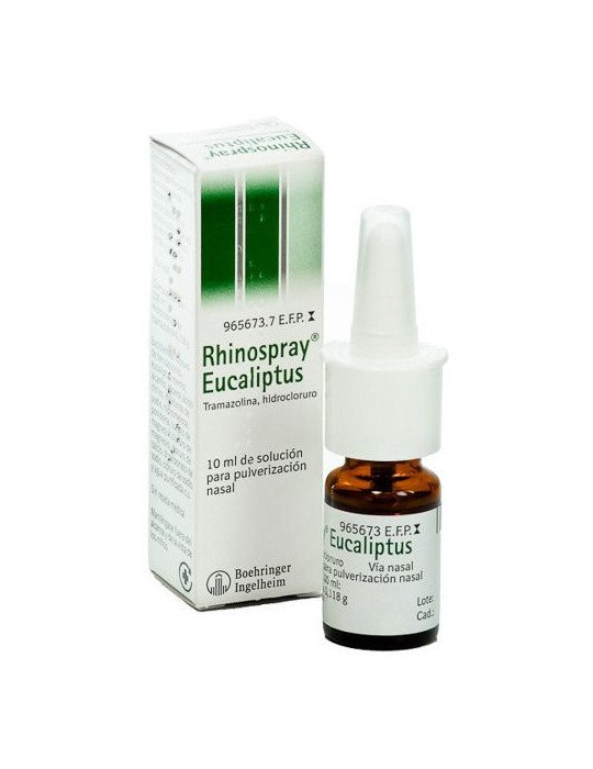 Rhinospray Eucaliptus 1,18 mg/ ml Solucion para Pulverizacion Nasal, 1 Envase Pulverizador de 10 ml