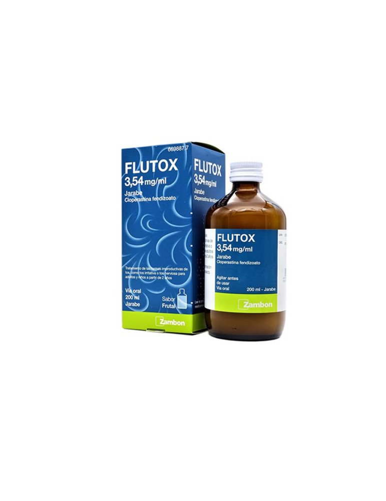 Flutox 3,54 mg/ml Jarabe, 1 Frasco de 200 ml