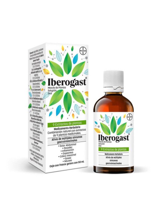 Iberogast Gotas Orales en Solucion, 1 Frasco de 50 ml
