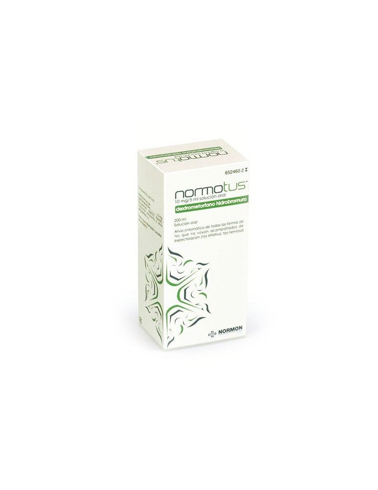 Normotus Antitusivo 2 mg/ml Solución Oral, 1 Frasco de 200 ml