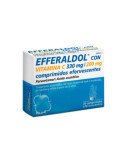 Efferaldol con Vitamina C 330 mg/200 mg Comprimidos Efervescentes, 20 Comprimidos