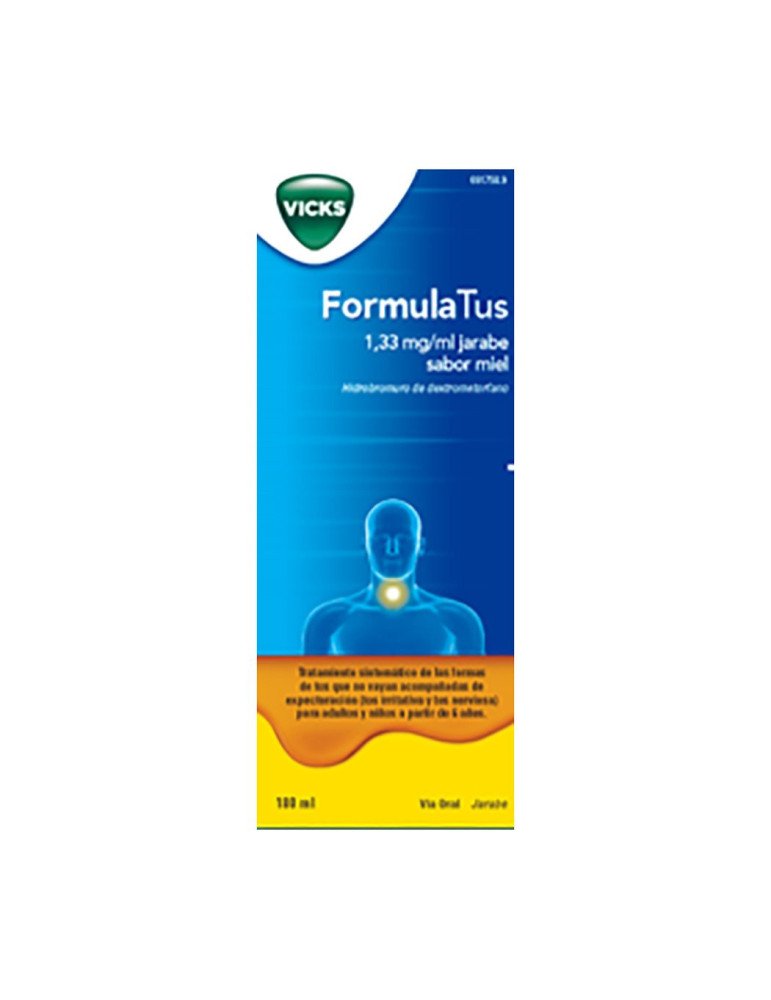 Formulatus 1,33 mg/ml Jarabe Sabor Miel, 1 Frasco de 180 ml