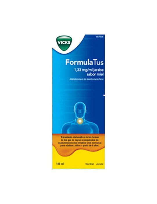 Formulatus 1,33 mg/ml Jarabe Sabor Miel, 1 Frasco de 180 ml