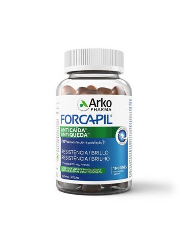 Forcapil Anticaída 60 gominolas de Arkopharma