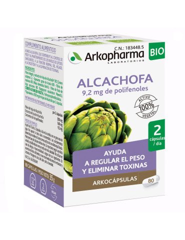 Arkocápsulas Alcachofa 80 Cápsulas