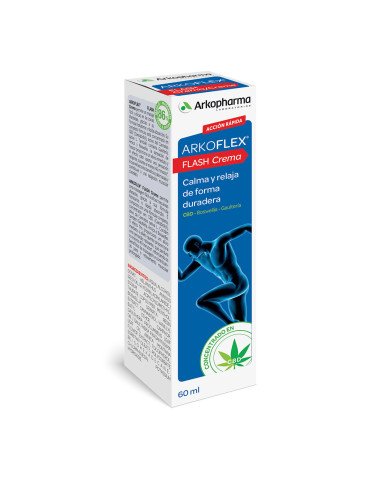 Arkoflex Flash Crema CBD Efecto Calor 60 ml