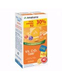 Arkovital Vitamina C y D3 1000 Pack 2 x 20 Comprimidos Efervescentes