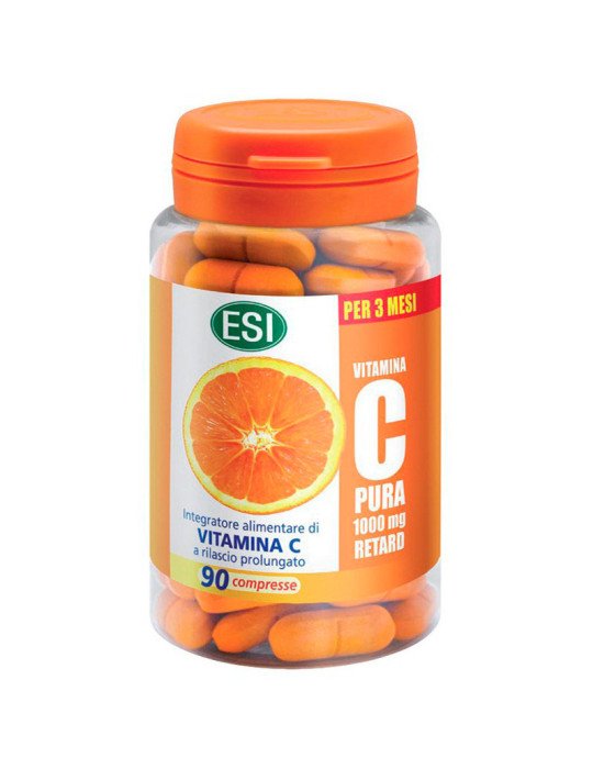 ESI Vitamina C Pura Retard 1000 mg 90 Comprimidos