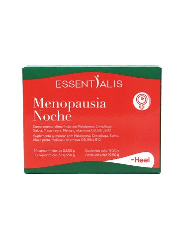 Essentialis Menopausia Noche 30 Comprimidos