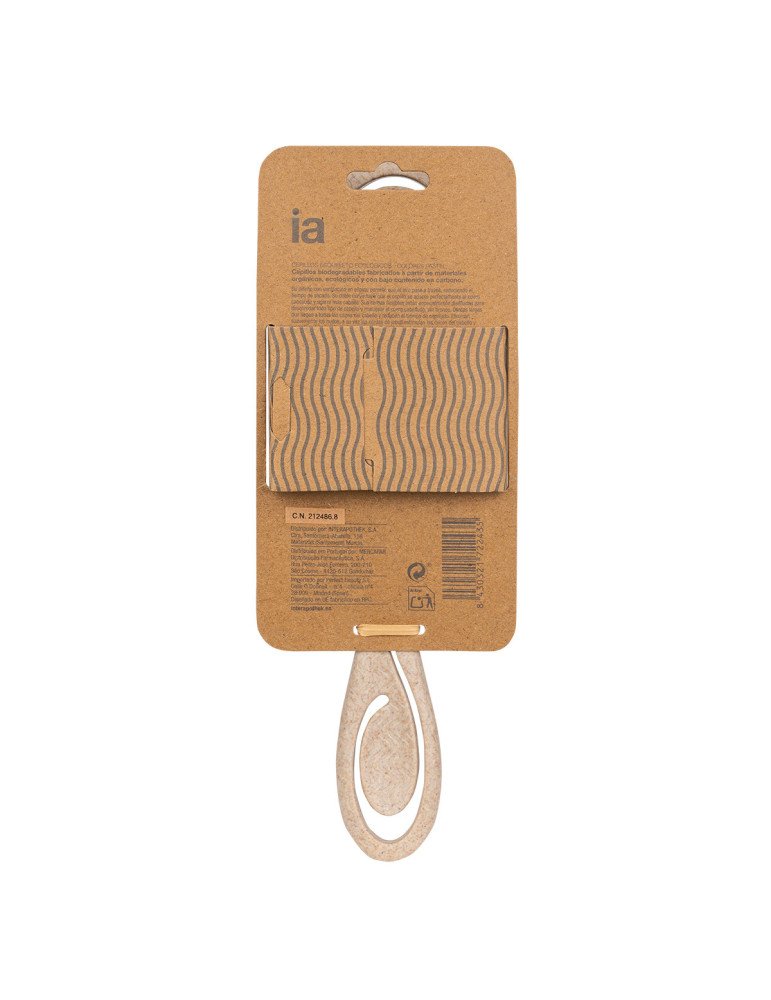Interapothek Cepillo para el Pelo Biodegradable Beige